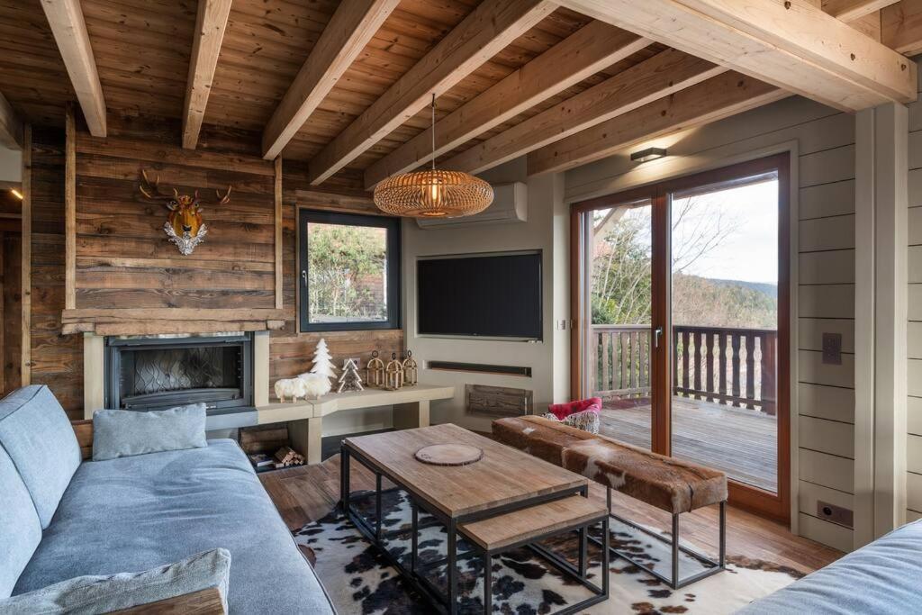Luxueux Chalet Avec Vue Sur Les Pistes Et Le Hohneck Льо Толи Екстериор снимка
