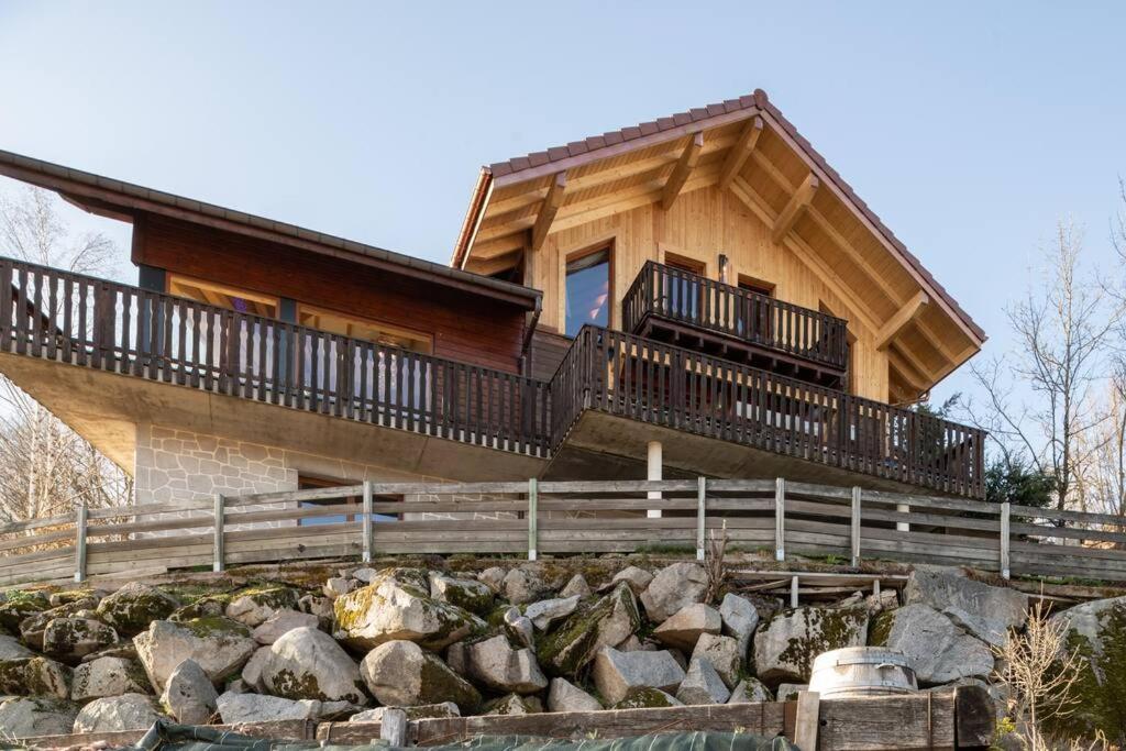 Luxueux Chalet Avec Vue Sur Les Pistes Et Le Hohneck Льо Толи Екстериор снимка