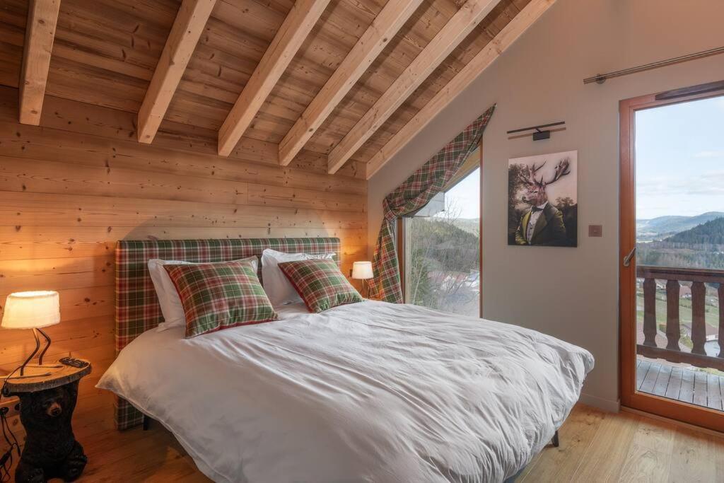 Luxueux Chalet Avec Vue Sur Les Pistes Et Le Hohneck Льо Толи Екстериор снимка