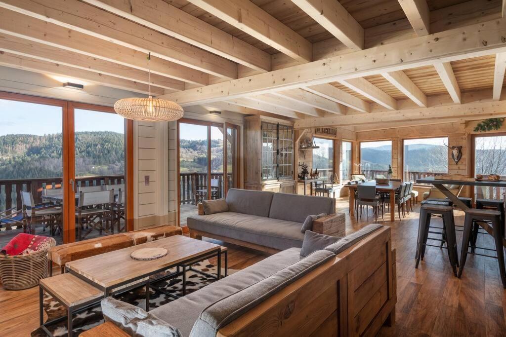 Luxueux Chalet Avec Vue Sur Les Pistes Et Le Hohneck Льо Толи Екстериор снимка